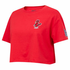Washington Nationals Pro Standard Women's Classic SJ Cropped Boxy T-Shirt - MLB