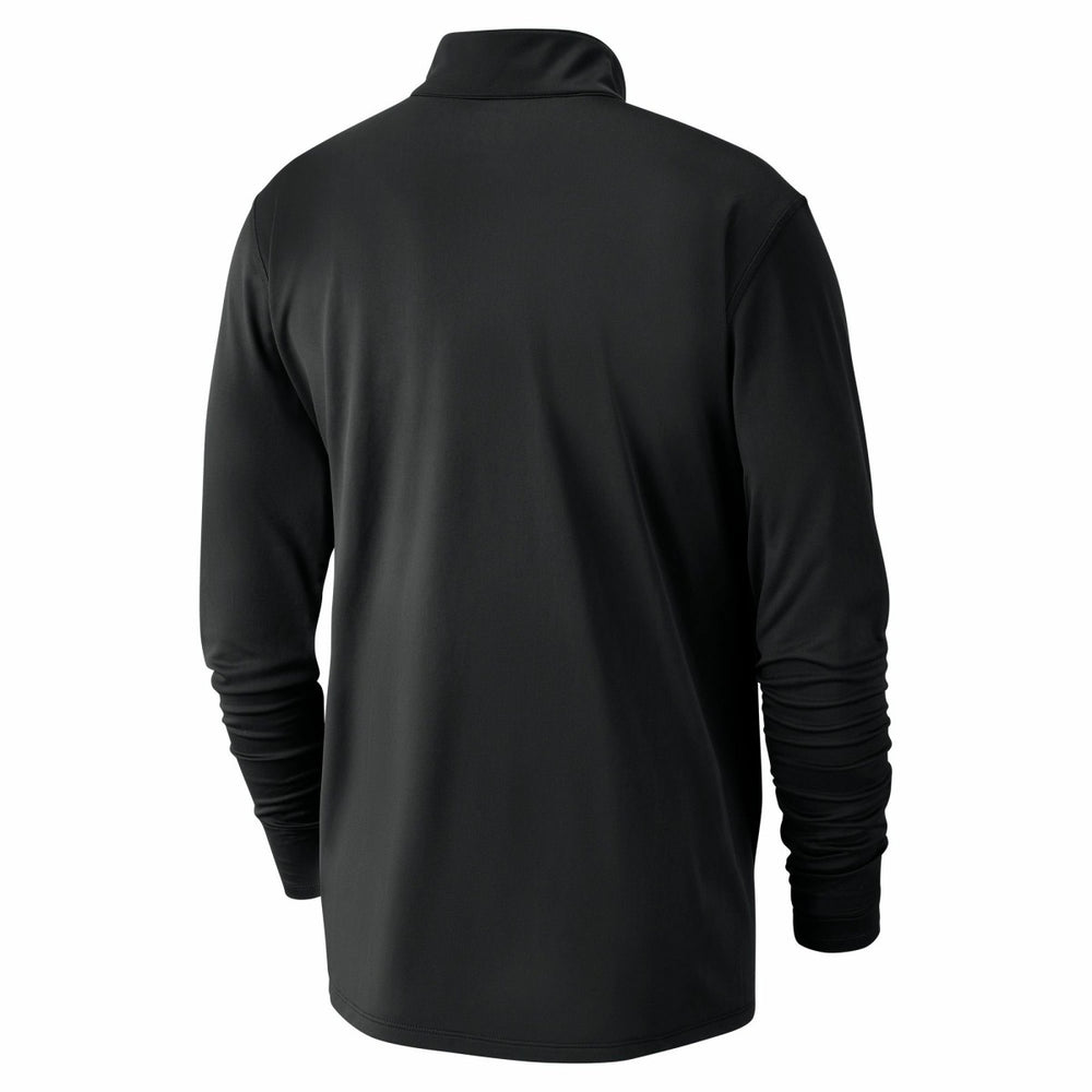 Minnesota Timberwolves 2024/25 City Edition Authentic Coaches Performance Half-Zip Top Black - NBA