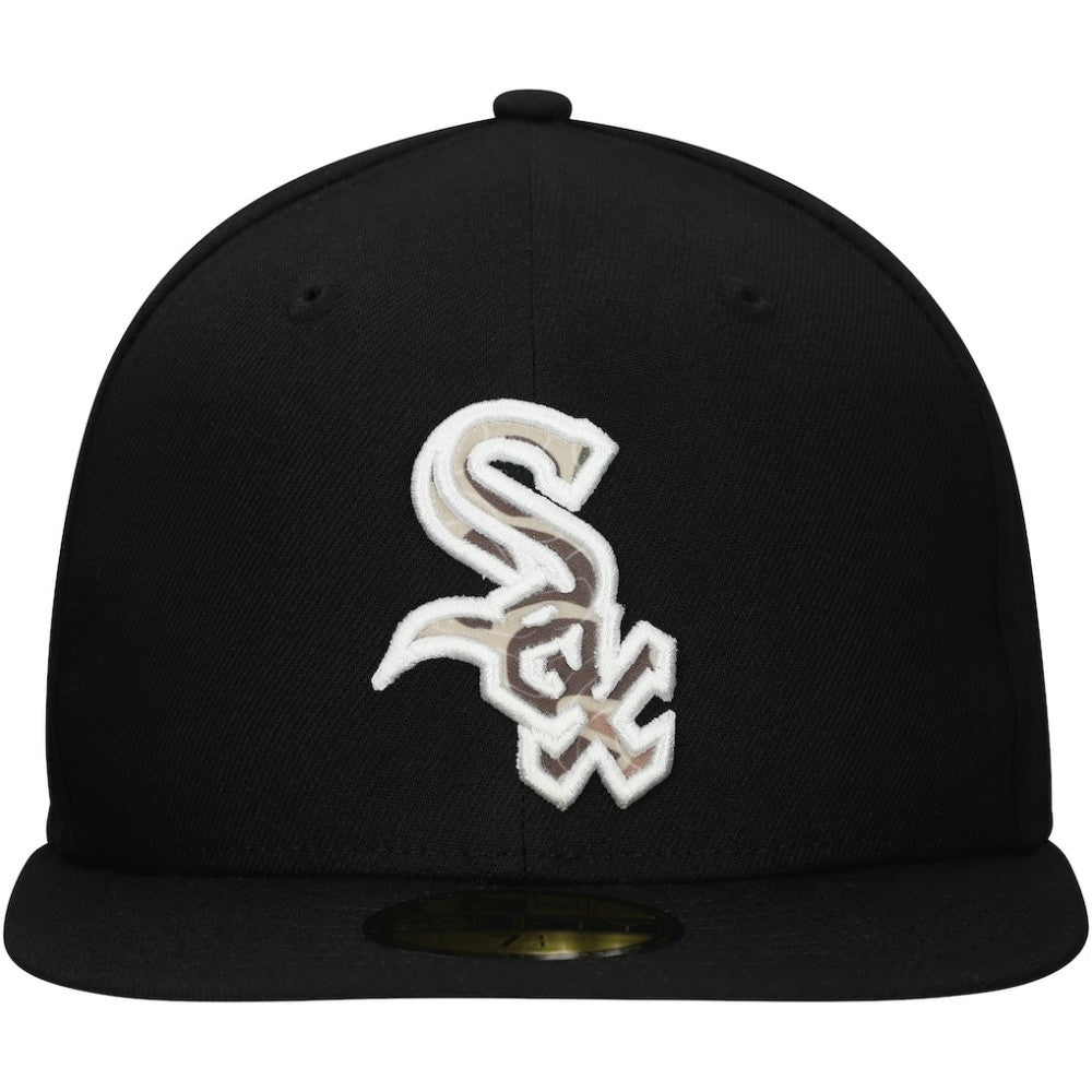Chicago White Sox New Era Troop Chant Camo Undervisor 59FIFTY Fitted Hat - MLB