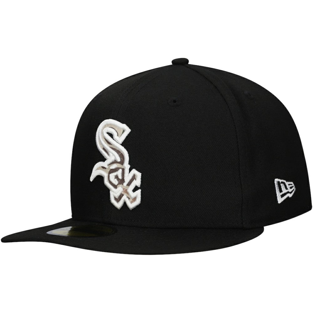 Chicago White Sox New Era Troop Chant Camo Undervisor 59FIFTY Fitted Hat - MLB