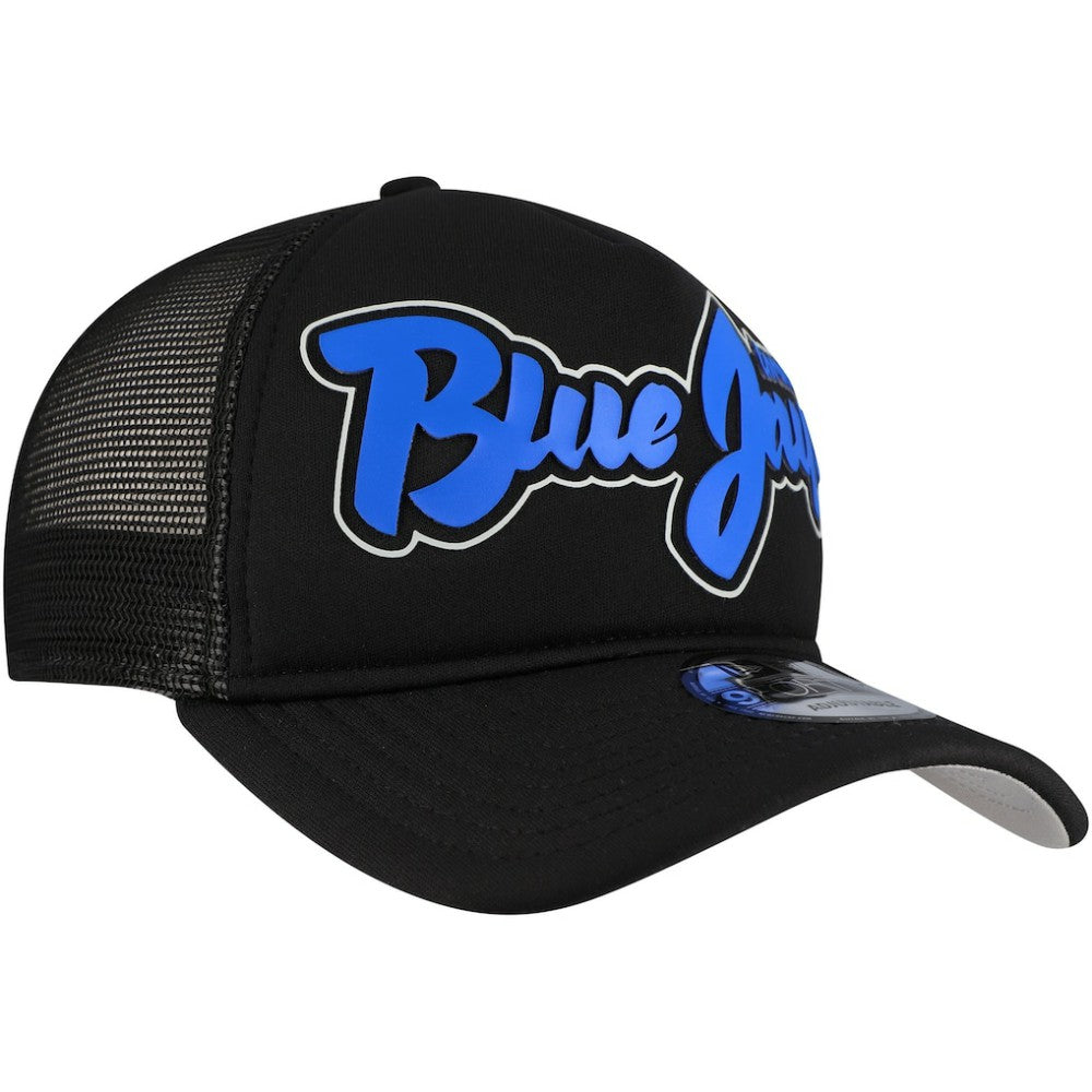 Toronto Blue Jays New Era Retro Bold A-Frame Trucker 9FORTY Adjustable Hat - MLB