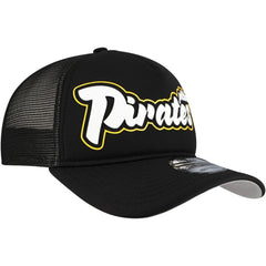 Pittsburgh Pirates New Era Retro Bold A-Frame Trucker 9FORTY Adjustable Hat - MLB