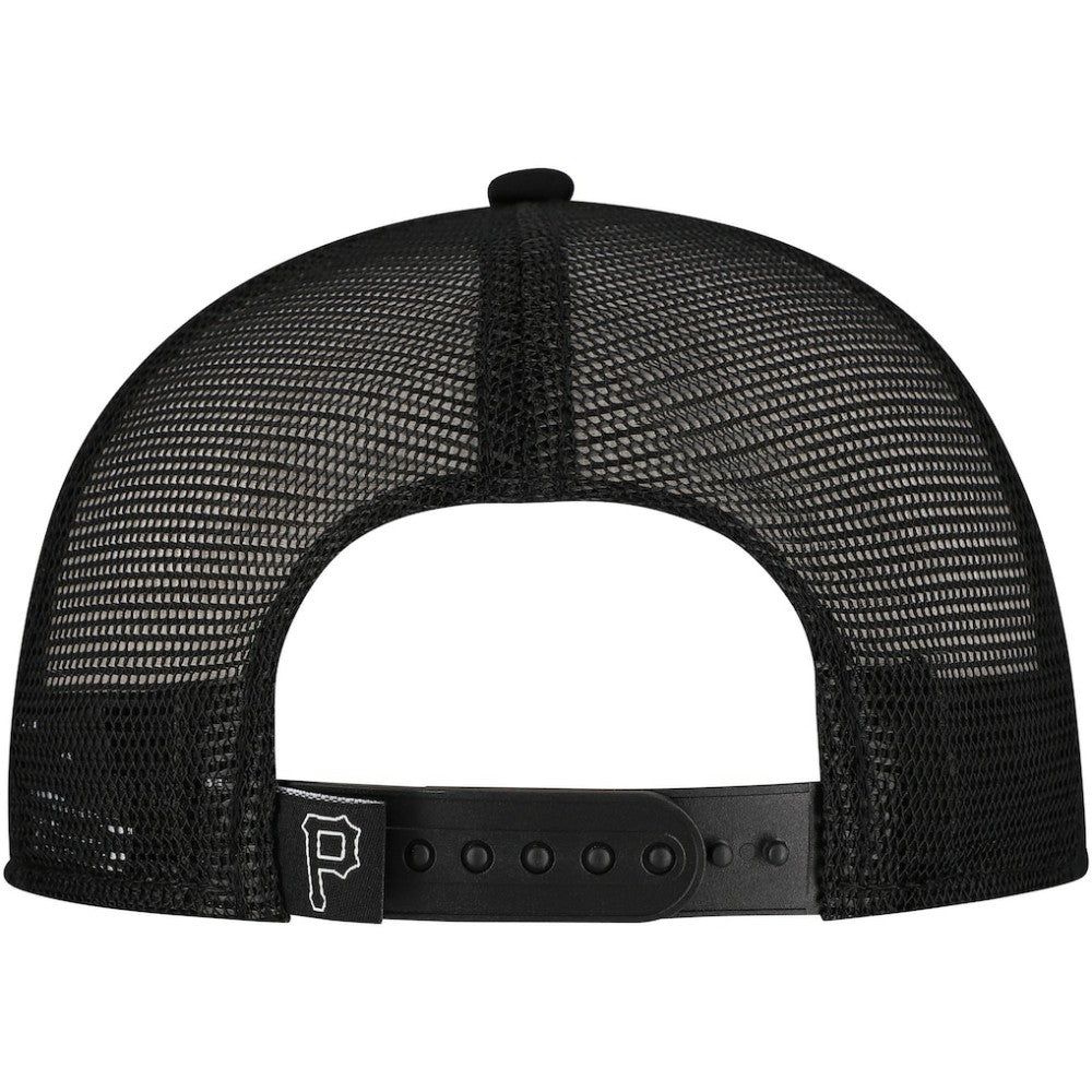 Pittsburgh Pirates New Era Retro Bold A-Frame Trucker 9FORTY Adjustable Hat - MLB