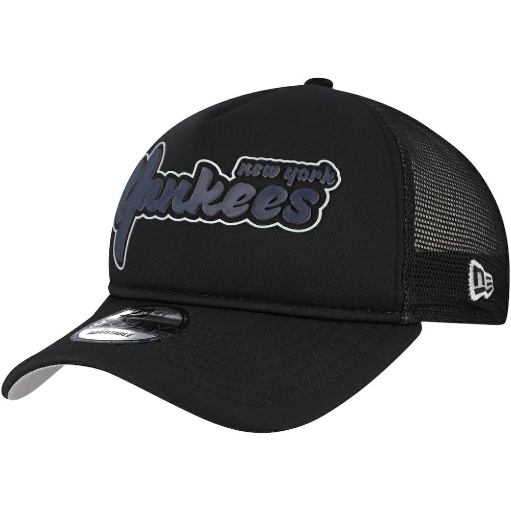New York Yankees New Era Retro Bold A-Frame Trucker 9FORTY Adjustable Hat - MLB