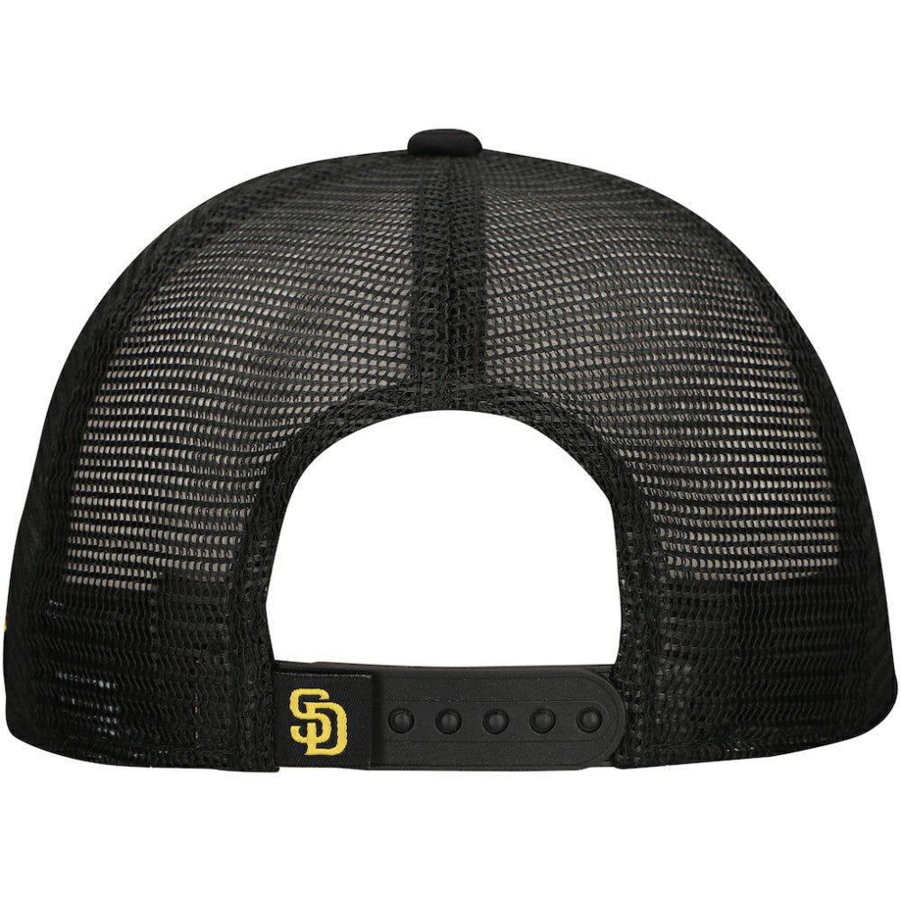 San Diego Padres New Era Retro Bold A-Frame Trucker 9FORTY Adjustable Hat - MLB