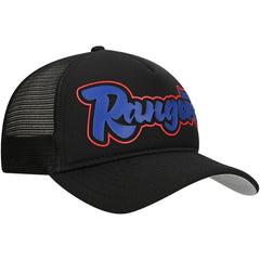 Texas Rangers New Era Retro Bold A-Frame Trucker 9FORTY Adjustable Hat - MLB