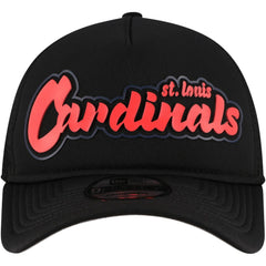 St. Louis Cardinals New Era Retro Bold A-Frame Trucker 9FORTY Adjustable Hat - MLB