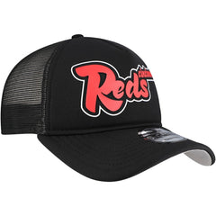 Cincinnati Reds New Era Retro Bold A-Frame Trucker 9FORTY Adjustable Hat - MLB