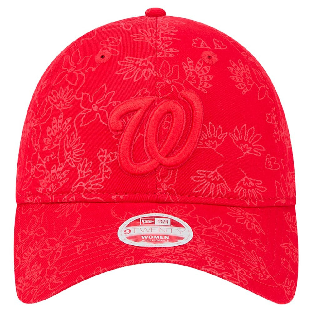 Washington Nationals New Era Women's Tonal Floral 9TWENTY Adjustable Hat - MLB