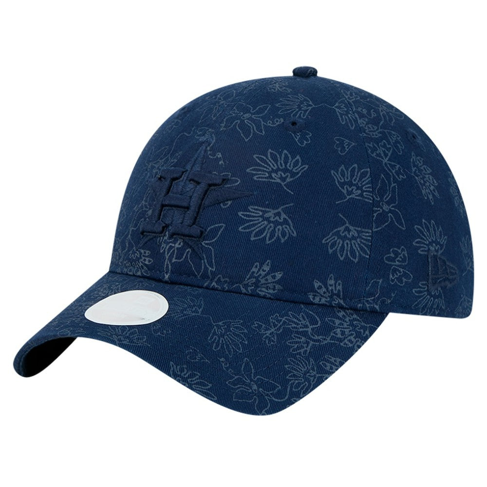Houston Astros New Era Women's Tonal Floral 9TWENTY Adjustable Hat - MLB