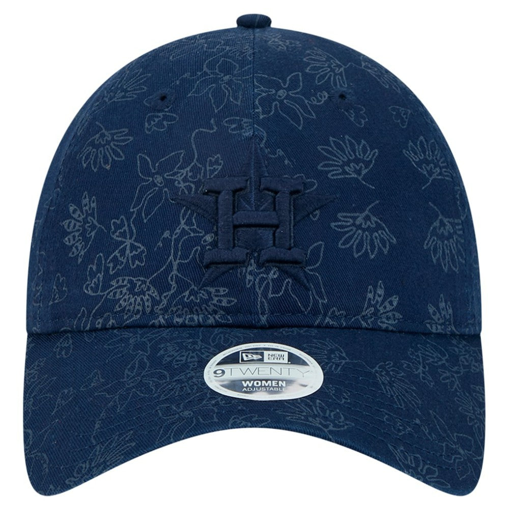 Houston Astros New Era Women's Tonal Floral 9TWENTY Adjustable Hat - MLB