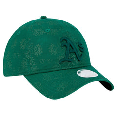 Athletics New Era Women's Tonal Floral 9TWENTY Adjustable Hat - MLB