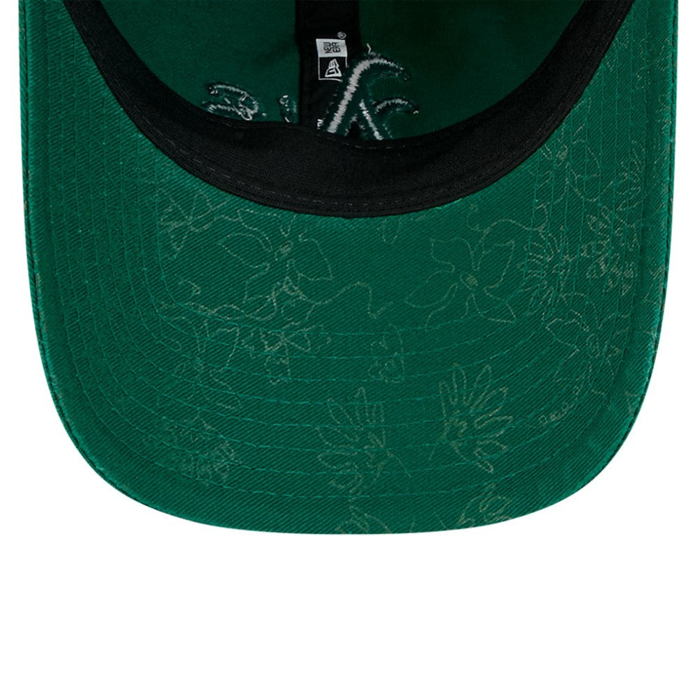 Athletics New Era Women's Tonal Floral 9TWENTY Adjustable Hat - MLB