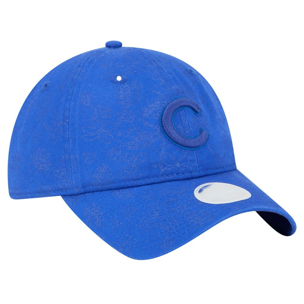 Chicago Cubs New Era Women's Tonal Floral 9TWENTY Adjustable Hat - MLB