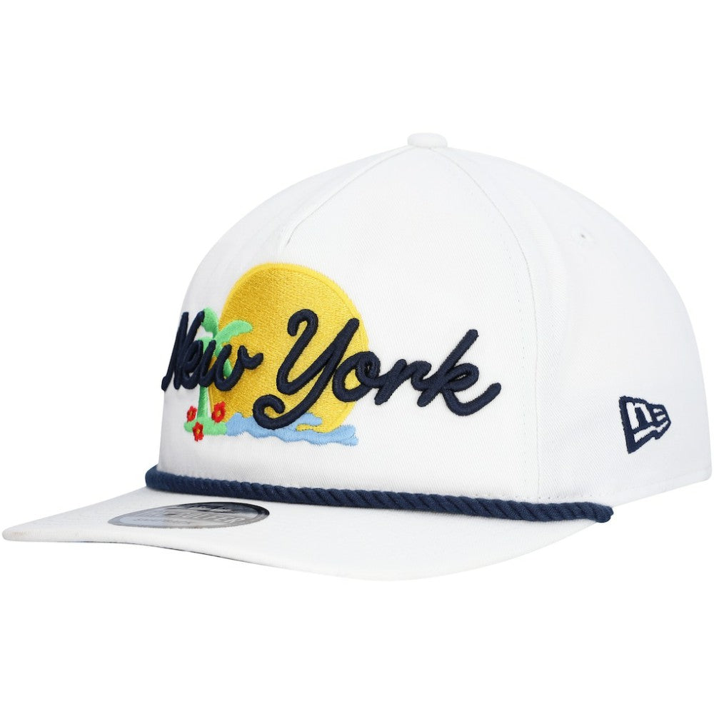 New York Yankees New Era Paradise Golfer Adjustable Hat - MLB