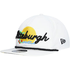 Pittsburgh Pirates New Era Paradise Golfer Adjustable Hat - MLB