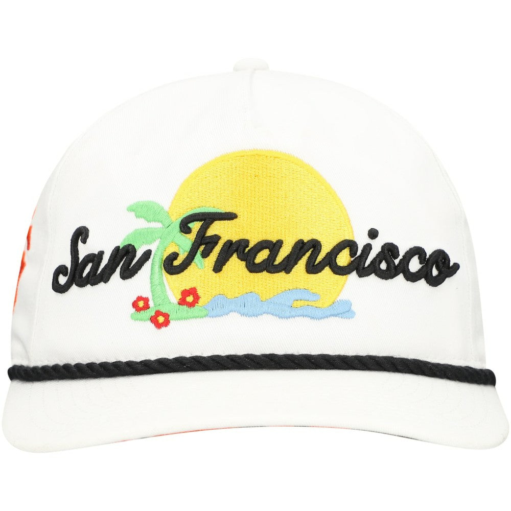 San Francisco Giants New Era Paradise Golfer Adjustable Hat - MLB