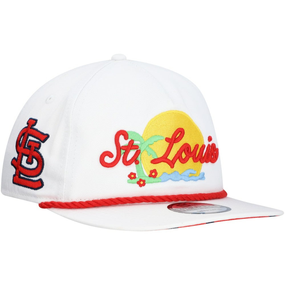 St. Louis Cardinals New Era Paradise Golfer Adjustable Hat - MLB