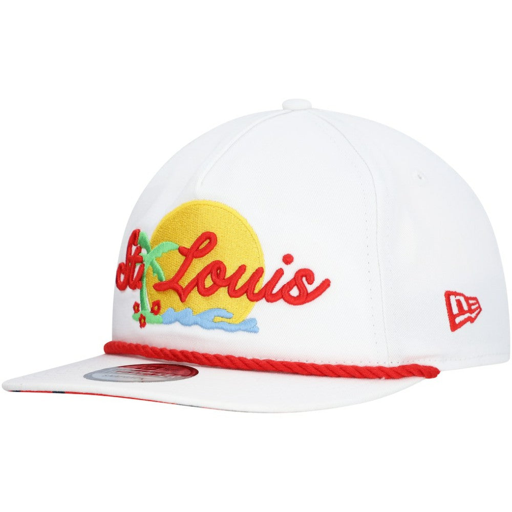 St. Louis Cardinals New Era Paradise Golfer Adjustable Hat - MLB