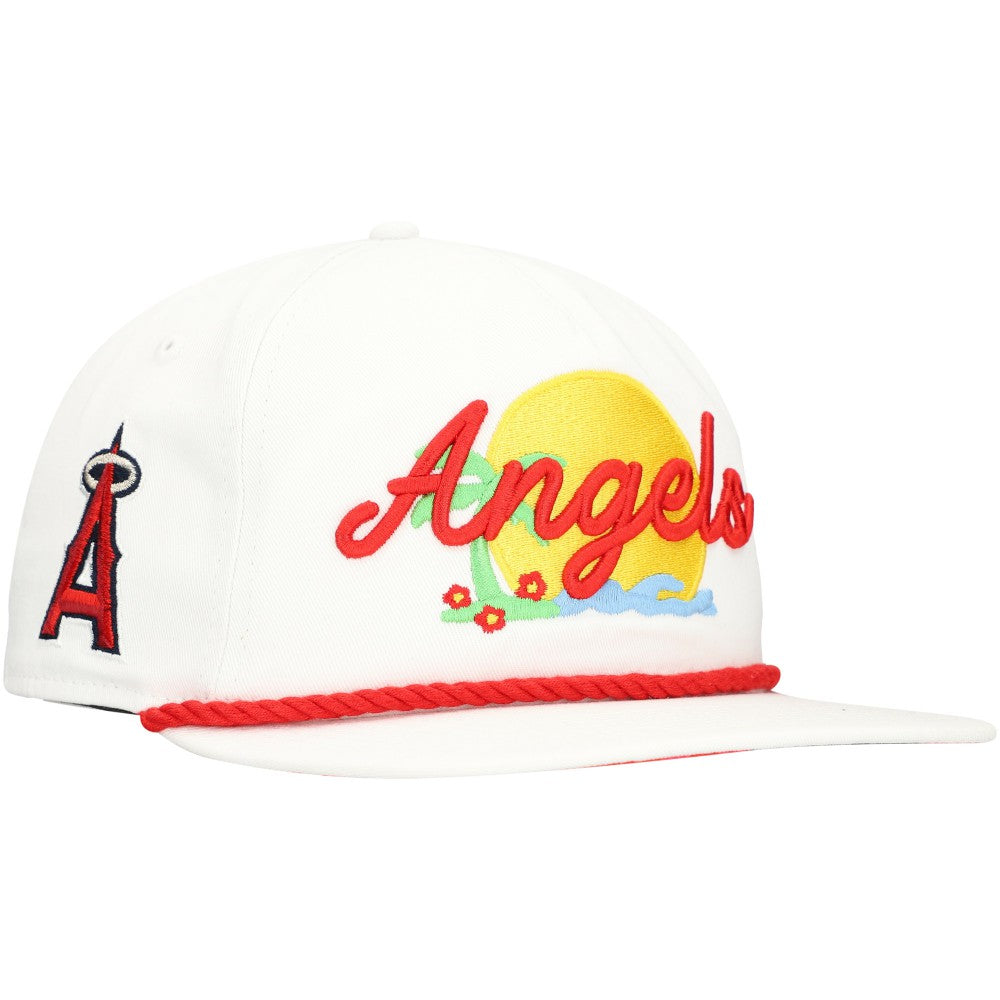 Los Angeles Angels New Era Paradise Golfer Adjustable Hat - MLB