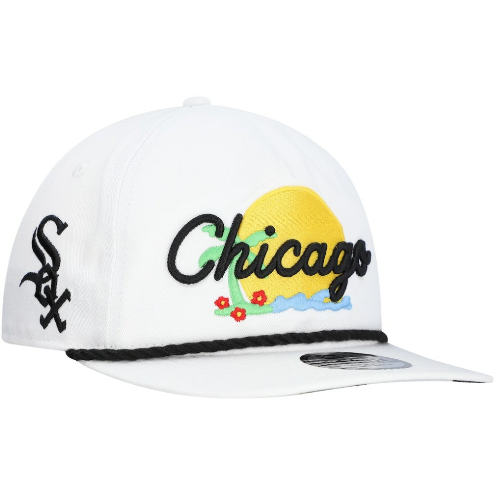 Chicago White Sox New Era Paradise Golfer Adjustable Hat - MLB