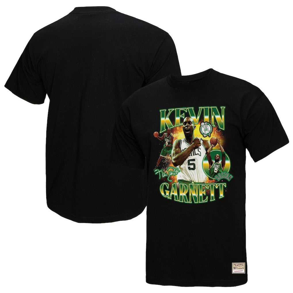 Kevin Garnett Boston Celtics Collage T-Shirt Black - NBA