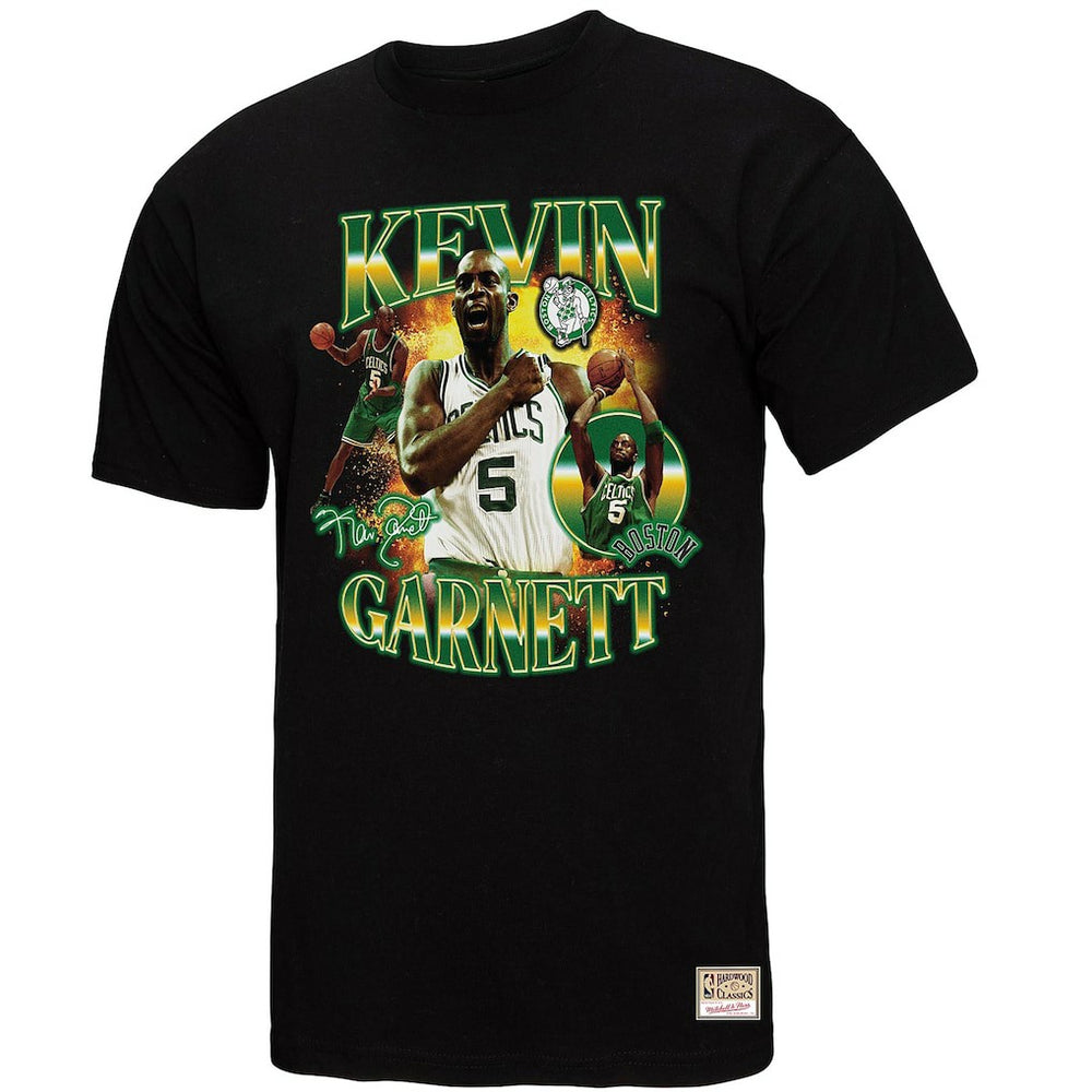 Kevin Garnett Boston Celtics Collage T-Shirt Black - NBA
