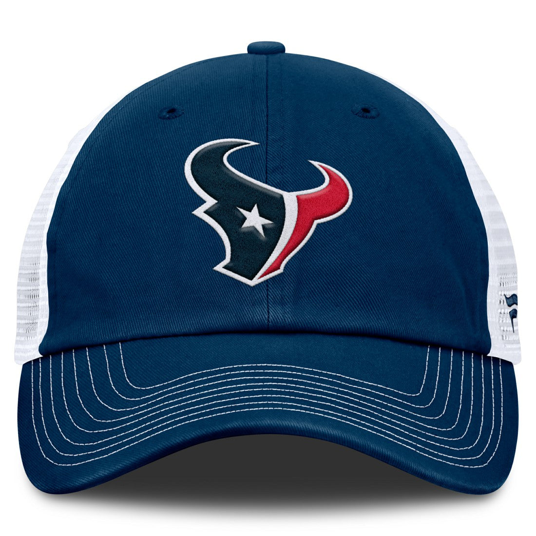 Houston Texans Trucker Adjustable Hat Navy/White | Fanatics