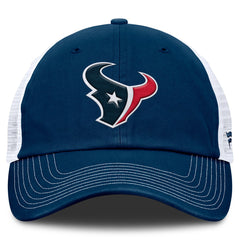 Houston Texans Trucker Adjustable Hat Navy/White | Fanatics