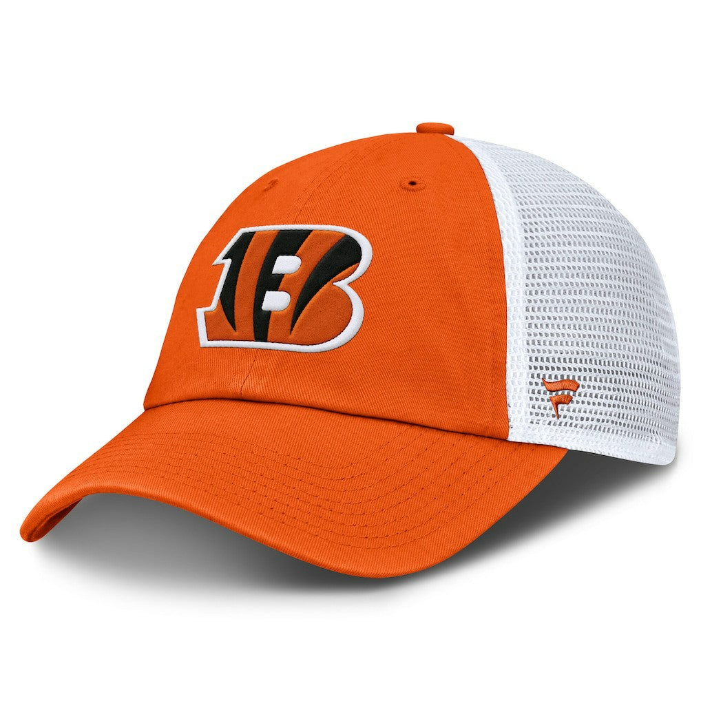 Cincinnati Bengals Trucker Adjustable Hat Orange/White | Fanatics
