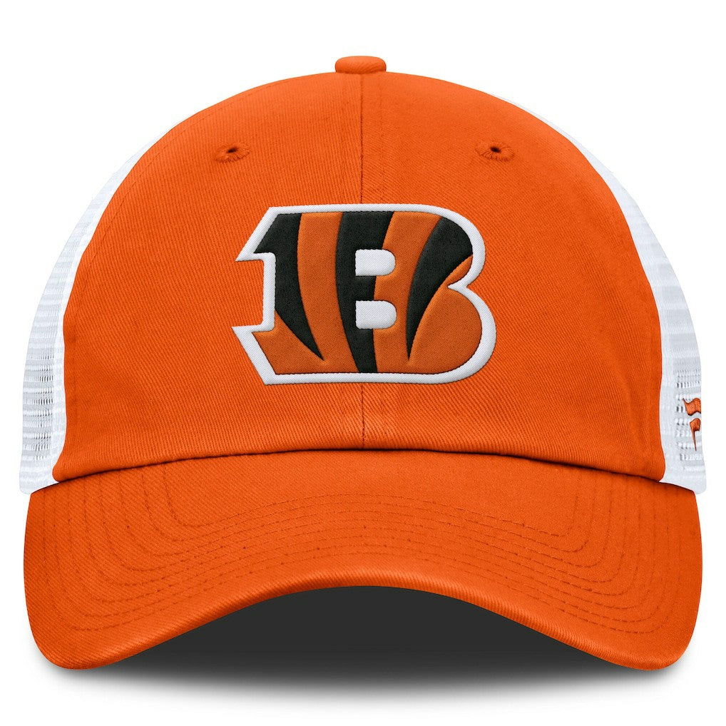 Cincinnati Bengals Trucker Adjustable Hat Orange/White | Fanatics