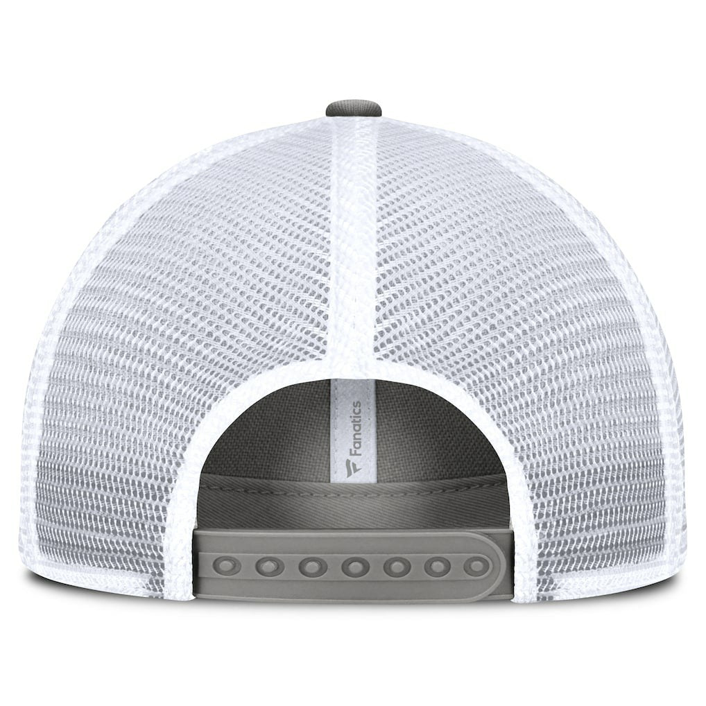 Detroit Lions Trucker Adjustable Hat Gray/White | Fanatics