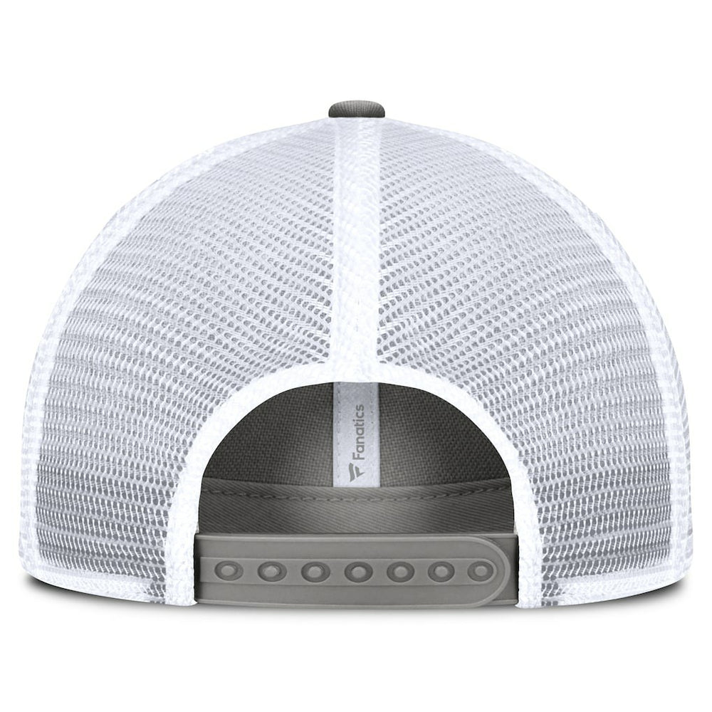 Detroit Lions Trucker Adjustable Hat Gray/White | Fanatics
