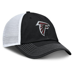 Atlanta Falcons Trucker Adjustable Hat Black/White | Fanatics