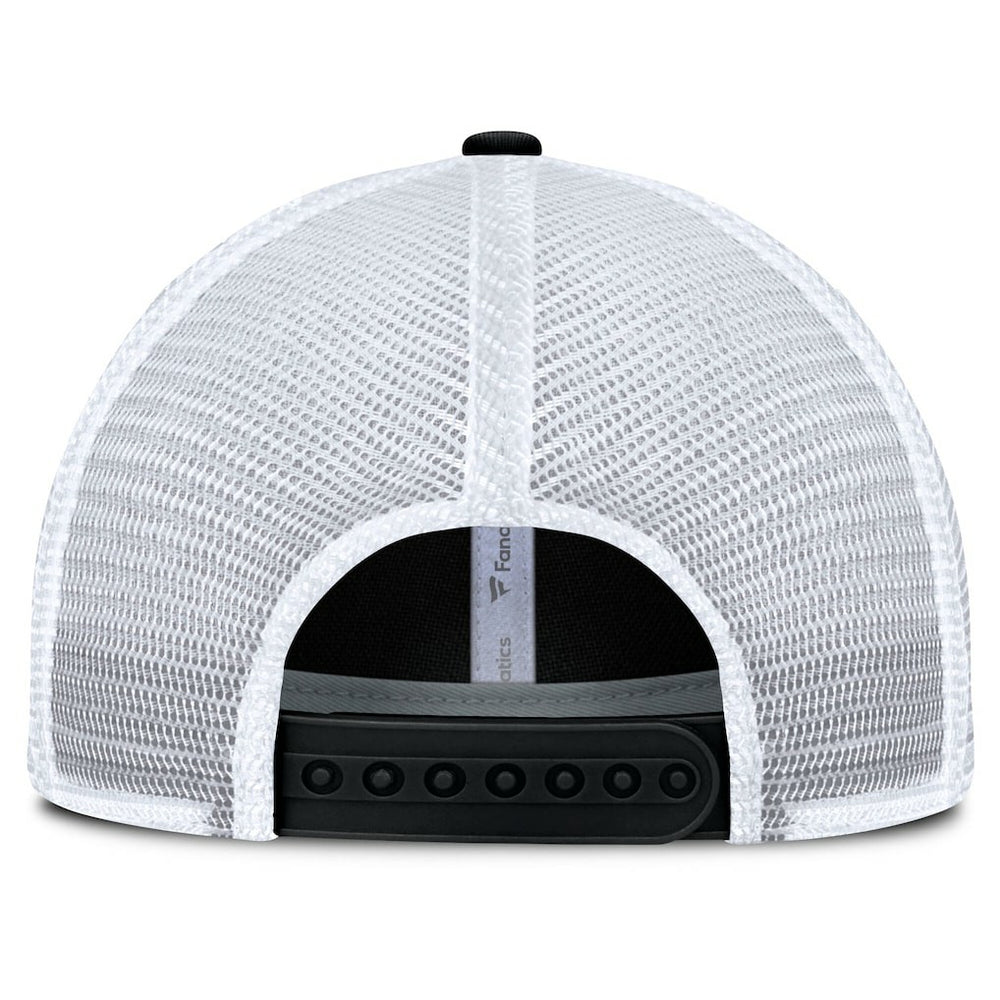 Atlanta Falcons Trucker Adjustable Hat Black/White | Fanatics