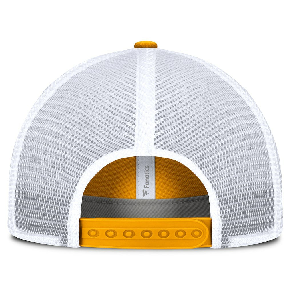 Los Angeles Chargers Trucker Adjustable Hat Gold/White | Fanatics