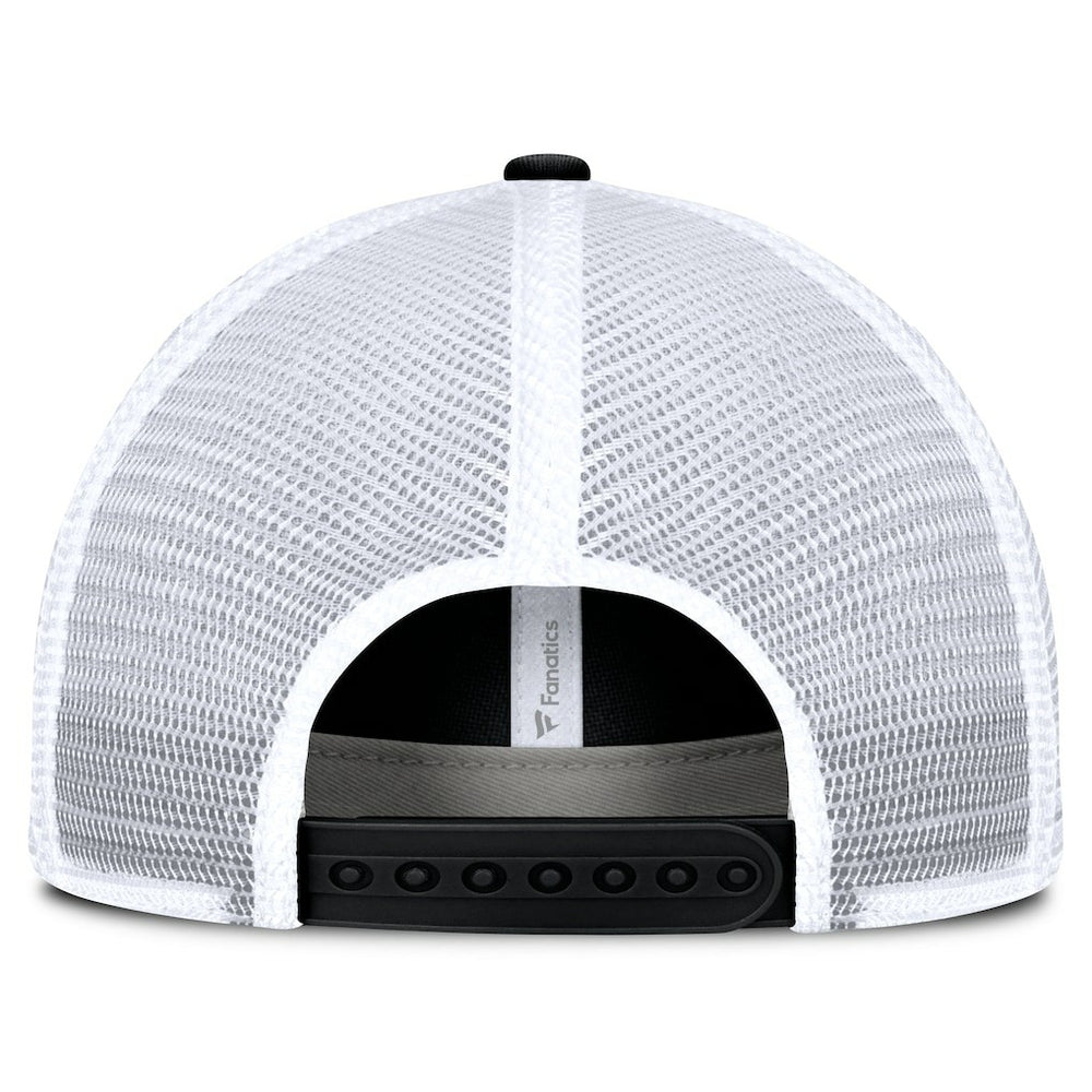 San Francisco 49ers Trucker Adjustable Hat Black/White | Fanatics