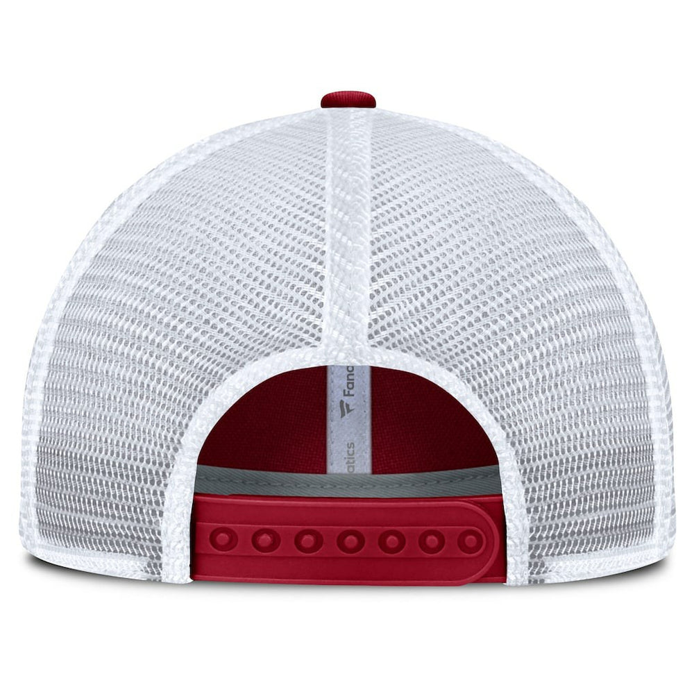 San Francisco 49ers Trucker Adjustable Hat Scarlet/White | Fanatics