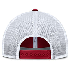 San Francisco 49ers Trucker Adjustable Hat Scarlet/White | Fanatics