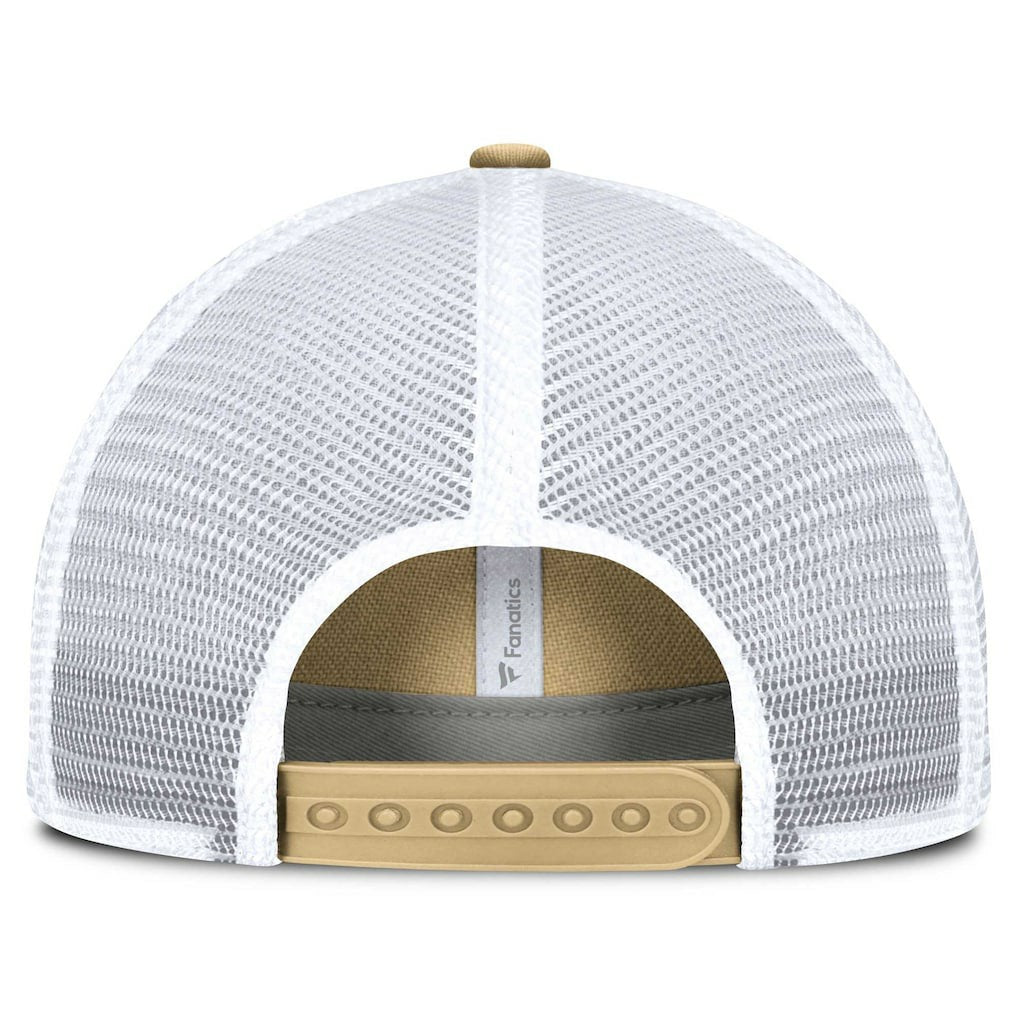 New Orleans Saints Trucker Adjustable Hat Gold/White | Fanatics