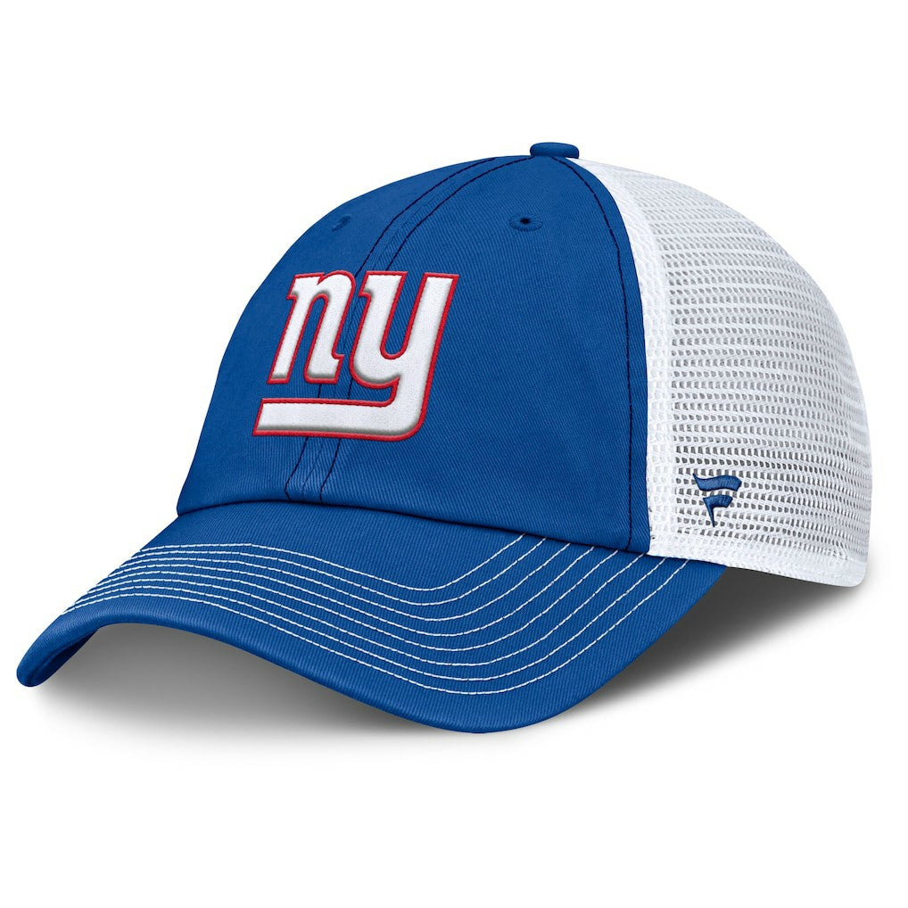 New York Giants Trucker Adjustable Hat Royal/White | Fanatics
