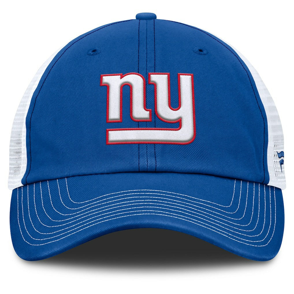 New York Giants Trucker Adjustable Hat Royal/White | Fanatics