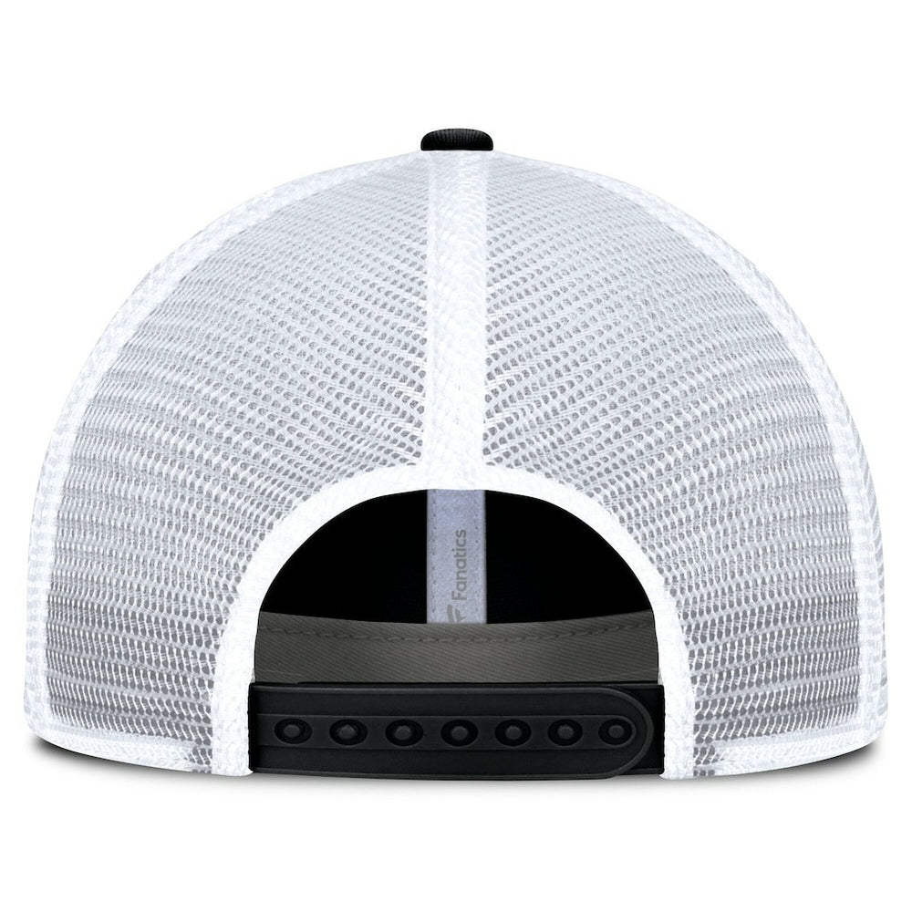 San Francisco 49ers Basic Vintage Trucker Adjustable Hat Black/White | Fanatics