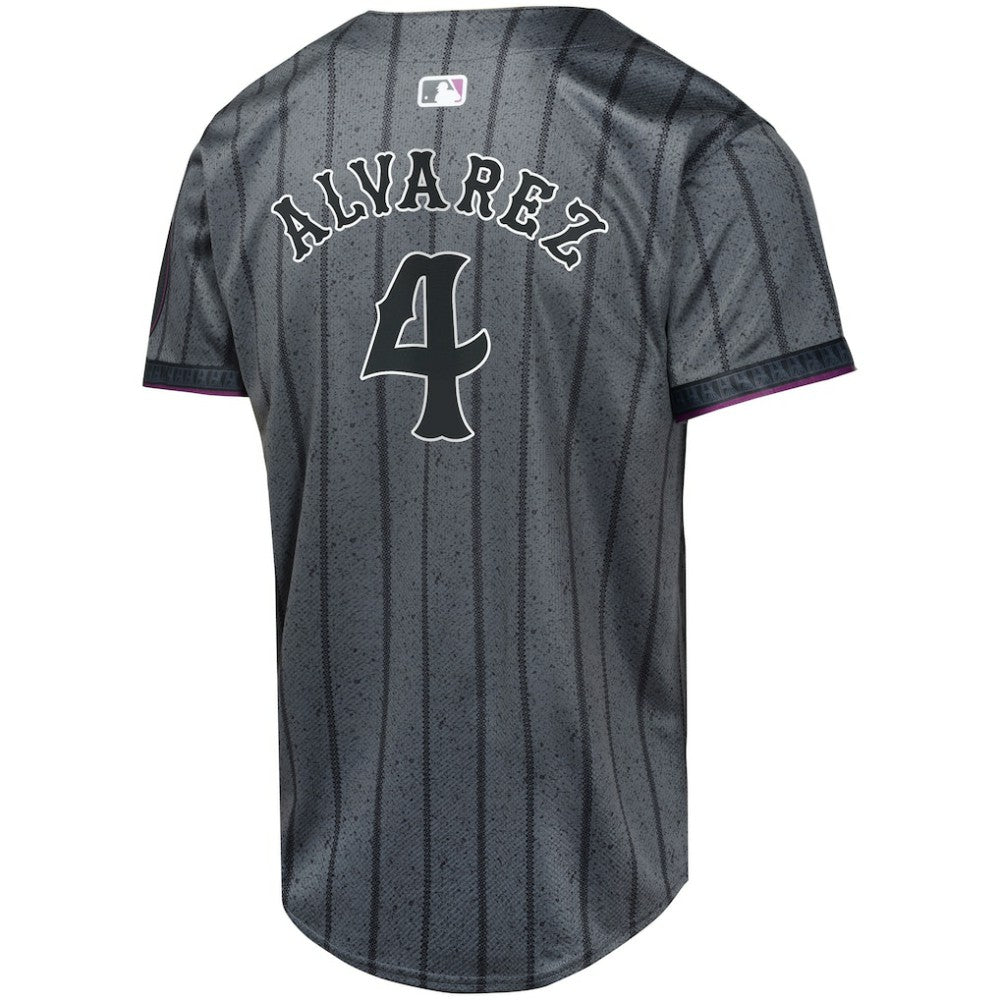 Francisco Alvarez New York Mets Nike Youth 2024 City Connect Limited Player Jersey - MLB