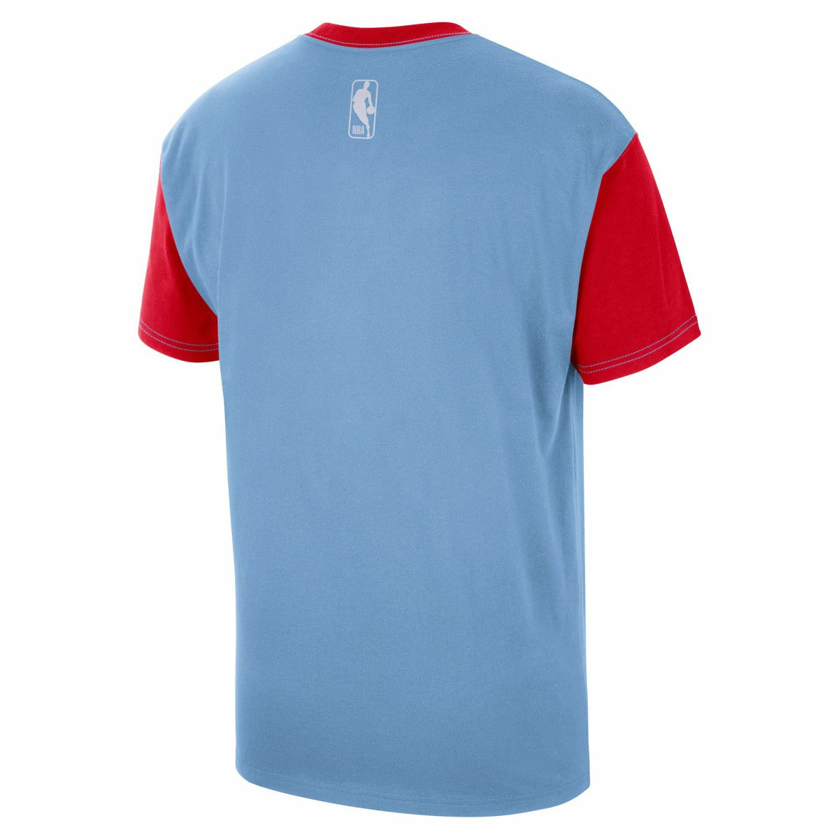 Memphis Grizzlies 2024/25 City Edition Courtside Color Block T-Shirt Light Blue - NBA