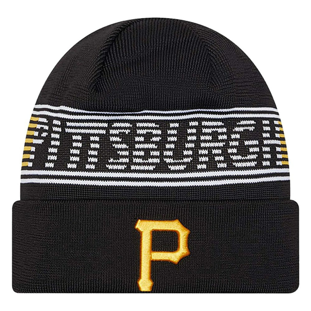 Pittsburgh Pirates New Era Authentic Collection Cuffed Knit Hat - MLB
