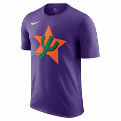 Phoenix Suns 2024/25 City Edition Essential Logo T-Shirt Purple - NBA