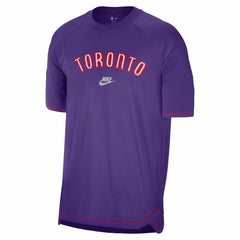 Toronto Raptors 2024/25 Classic Edition Pregame Shooting T-Shirt Purple - NBA