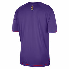 Toronto Raptors 2024/25 Classic Edition Pregame Shooting T-Shirt Purple - NBA