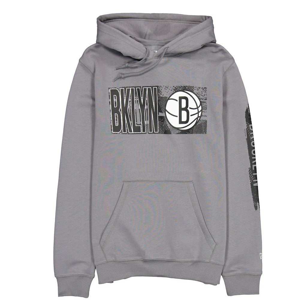 Brooklyn Nets Tip-Off Collection Pullover Hoodie Charcoal - NBA